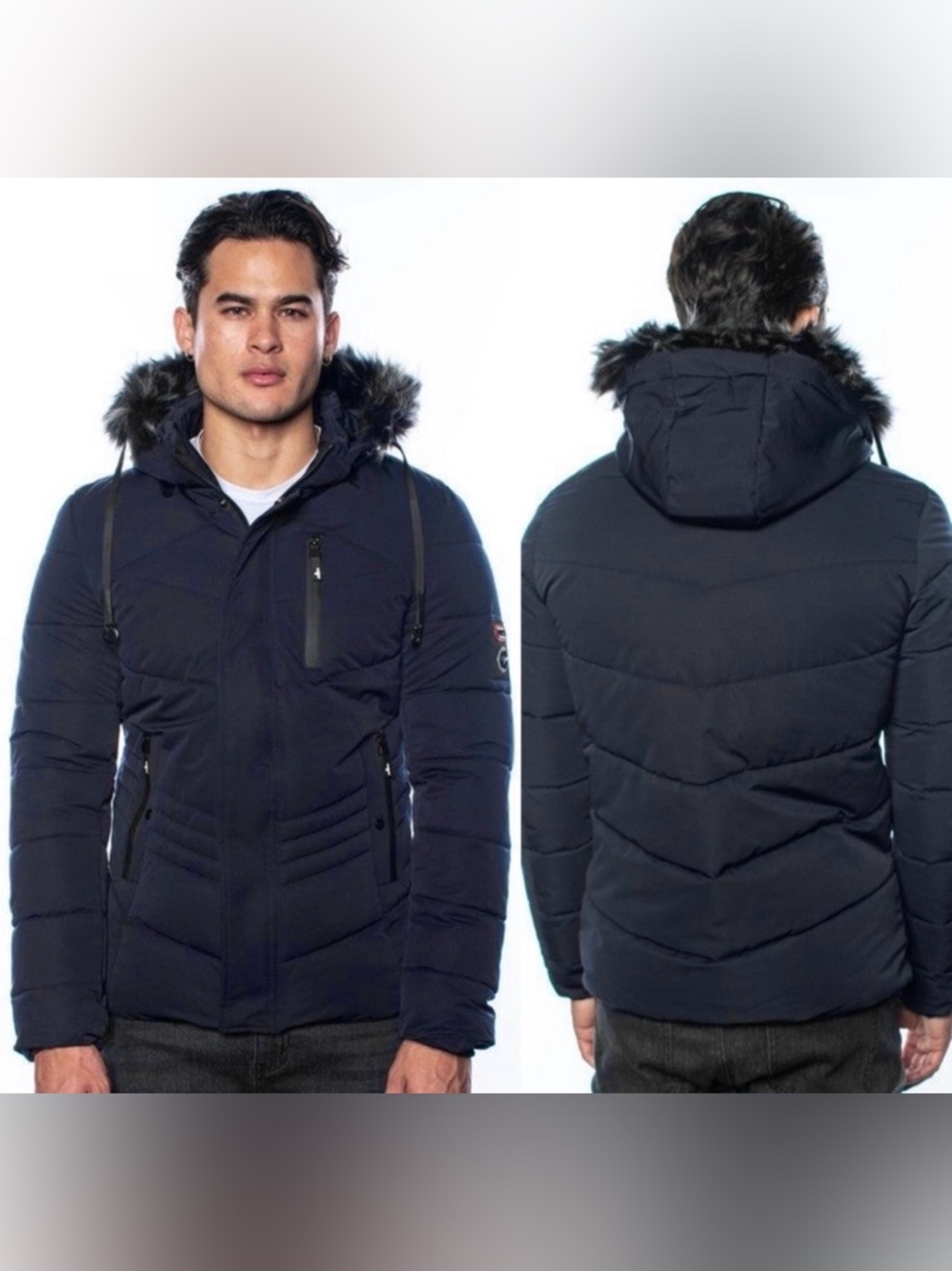 Men’s VIP Collection 
VPJ-01 PUFFY JACKET W/ DETACHABLE
HOOD Ski Coat Size Small
